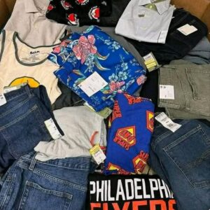 Buy Mixed Clothing Pallet – 600 Branded Pieces for Men & Women | Wholesale Fashion Apparel