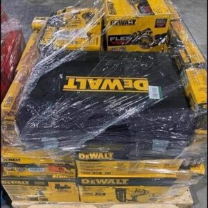 Buy Mixed DeWalt Tool Pallet – 40 Complete Power Tools with Batteries & Chargers | Wholesale Power Tools