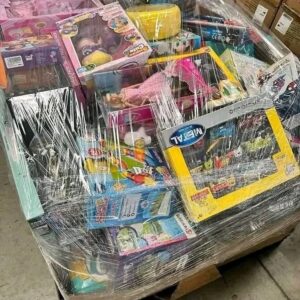Buy Brand New Mixed Toys Pallet – 200 Pieces of Assorted Toys for Resale | Wholesale Toys