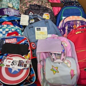 wholesale branded backpack pallet