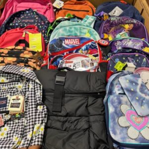 wholesale branded backpack pallet