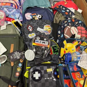 wholesale branded backpack pallet
